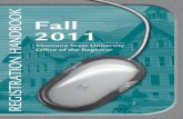 Fall 2011 Registration Handbook