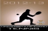 2012-13 Idaho Tennis Yearbook