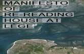 Manifesto of Re-Reading House at Lège