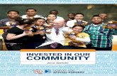 HSS Community Benefit Report (2012): Invested in Our Community