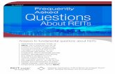 2009 FAQ on REITs