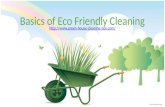 Basics of Eco Friendly Cleaning
