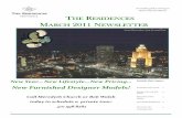 The Residences Providence March 2011 Newsletter