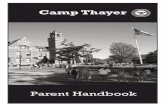 Camp Thayer Parent Handbook