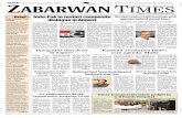 Zabarwan Times E-Paper English 29 July