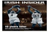 Final Four Irish insider for 4/1/2011