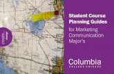 Student Course Planning Guides for Marketing Communication Majors