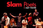 Slam Poets @ Alley Theatre Brochure