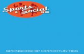 South Florida Sports & Social Clubs Sponsorship Opportunities