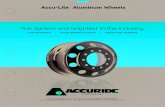 Accurdie Accu-Lite™ Wheels Spec Sheet