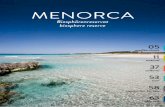 Folleto Menorca- Alemán/Inglés