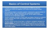 Basics of Control Systems