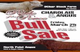 2011 Pride of the Peace Bull Sale Poster