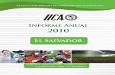 INFORME ANUAL IICA EL SALVADOR