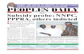 Peoples Daily Newspaper, Thursday, April 19, 2012