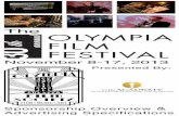 2013 Olympia FIlm Festival Ad/Sponsor Specifications