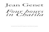 Jean Genet, "Four hours in Chatila"
