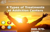 4 Types of Treatments at Addiction Centers
