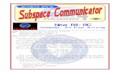 Subspace Communicator (Volume 18, Issue 1)