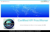 Certified KPI Practitioner Brochure