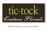 tic-tock Couture Florals Press Kit 2011