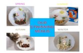 4 seasons' etwinning menus