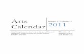 Jan 27 - Arts Calendar