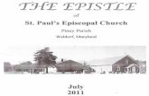 The Epistle - July 2011