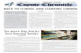 Coyote Chronicle: Back to School Edition Fall 2010