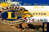 Texas Lions District  2S-4 Sept 2013 Newsletter
