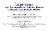 Credit Ratings and International Capital Flows: Implications for the Dollar