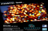 Havenwood e:newsletter 3 - November 2012