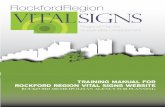 Our Vital Signs Website Training Manual