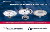 British Rototherm Pressure Gauge Catalogue