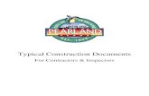 Typical Construction Documents