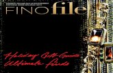 FINO FILE SPECIAL PREVIEW EDITION: HOLIDAY GIFT GUIDE