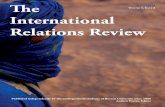 The International Relations Review Spring 2010