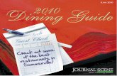 2010 Dining Guide