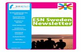 ESN Sweden Newsletter September 2012