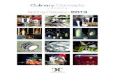 Culinary Concepts New Collections 2013