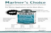 Equipment Lubricantes Mariner's Choice Never Seez