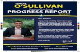 James O'Sullivan - Progress Report - Spring 2012