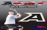 2012 Army Men's Tennis Guide