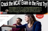 Crack the mcat exam in the first try!