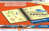 Summer Abroad 2012 - general poster