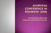 Ayurveda International Conference in Rishikesh 2008