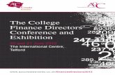 The CollegeFinance Directors’ Conference and Exhibition
