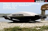 New Zealand Cooking with the Weber Baby Q Q100
