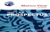 Marina View School Year 7 & 8 Prospectus