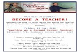 Teaching as a Second Career Seminar